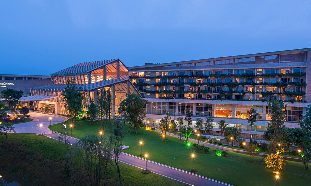 四川黑龍灘長(cháng)島天堂洲際酒店